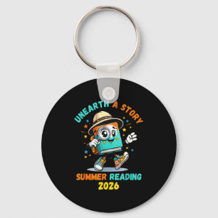 Unearth a story funny library summer reading 2026 key ring