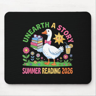 Unearth a story summer 2026 silly goose reading mouse mat