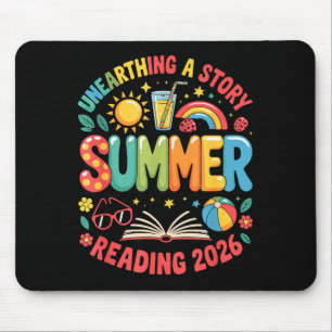 Unearth a story summer 2026 summer reading program mouse mat