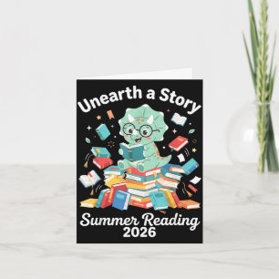 Unearth a story summer reading 2026 library men card
