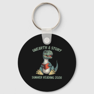 Unearth a story summer reading 2026 men women kids key ring