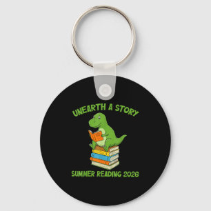 Unearth a story summer reading 2026 men women kids key ring
