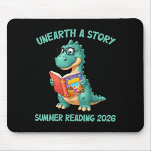 Unearth a Story Summer Reading 2026 Men Women Kids Mouse Mat