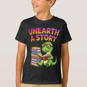 Unearth a Story Summer Reading 2026 Men Women Kids T-Shirt
