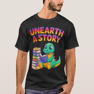 Unearth a Story Summer Reading 2026 Men Women Kids T-Shirt