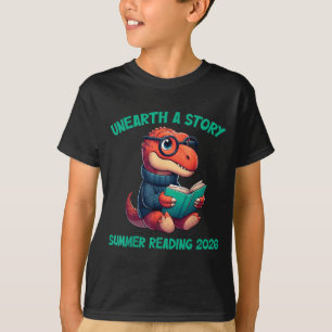 Unearth a story summer reading 2026 men women kids T-Shirt