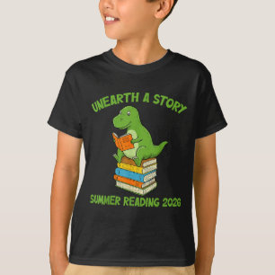 Unearth a story summer reading 2026 men women kids T-Shirt