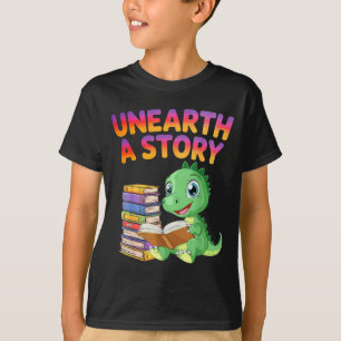 Unearth a Story Summer Reading 2026 Men Women Kids T-Shirt