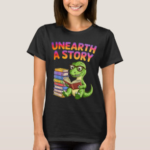 Unearth a Story Summer Reading 2026 Men Women Kids T-Shirt