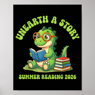 Unearth A Story Summer Reading 2026 Poster