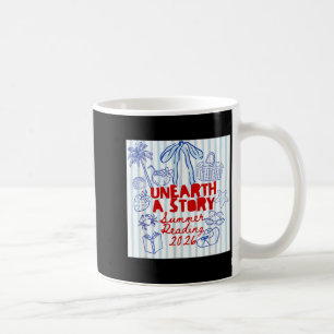 Unearth A Story Summer Reading 2026 Teacher Coffee Mug