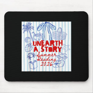 Unearth A Story Summer Reading 2026 Teacher Mouse Mat
