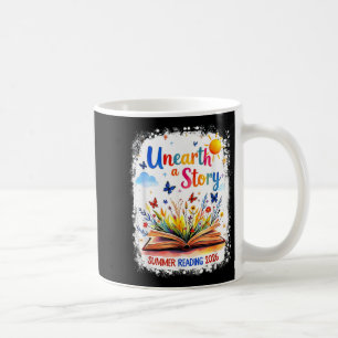 Unearth a story summer reading 2026 wildflower coffee mug