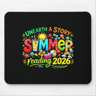 Unearth A Story Summer Reading Program 2026 Men Mouse Mat