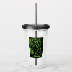Unearthed Horrors of Dead Miners for Halloween Acrylic Tumbler