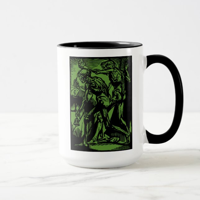 Unearthed Horrors of Dead Miners for Halloween Mug (Right)