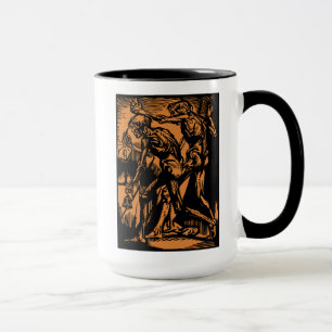 Unearthed Horrors of Dead Miners for Halloween Mug