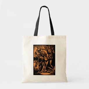 Unearthed Horrors of Dead Miners for Halloween Tote Bag