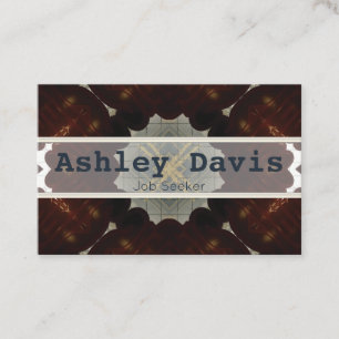 Unemployed business cards