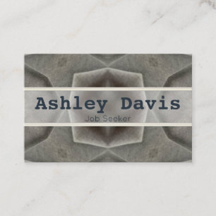 Unemployed business cards