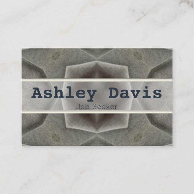 Unemployed business cards (Front)