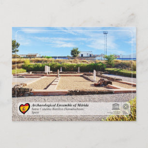 UNESCO - Basílica de Santa Catalina (Xenodoquio) Postcard