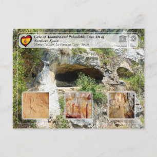 UNESCO - Cave of La Pasiega / Cueva de La Pasiega Postcard