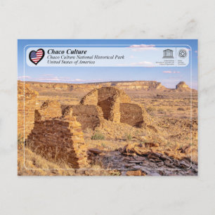 UNESCO - Chaco Culture National Historical Park Po Postcard