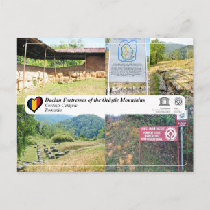 UNESCO - Dacian Fortresses - Costesti-Cetatuie Postcard