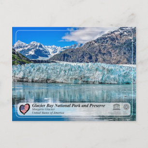 UNESCO - Glacier Bay NP - Margerie Glacier Postcard