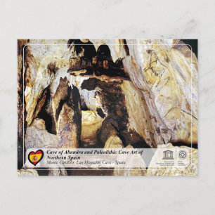 UNESCO - Las Monedas Cave / Cueva de Las Monedas Postcard