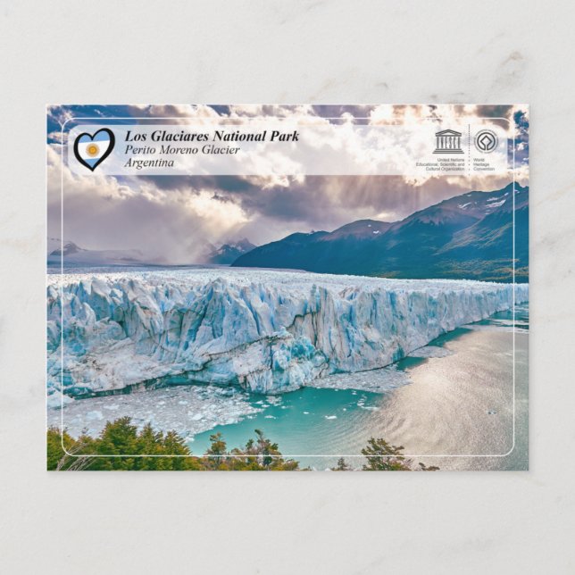 UNESCO - Los Glaciares National Park Postcard (Front)