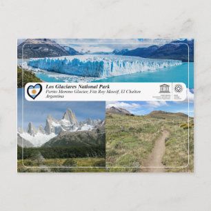UNESCO - Los Glaciares National Park Postcard