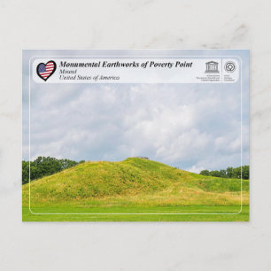 UNESCO - Monumental Earthworks of Poverty Point Postcard