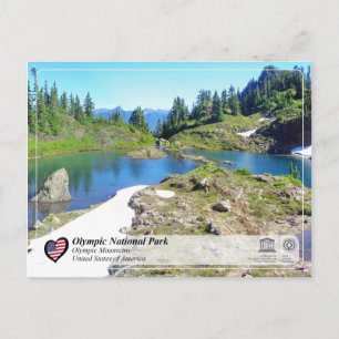 UNESCO - Olympic National Park - Olympic Mountains Postcard