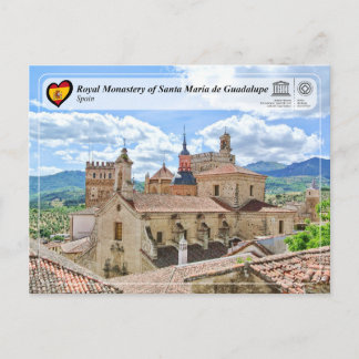 UNESCO - Royal Monastery of St María de Guadalupe Postcard