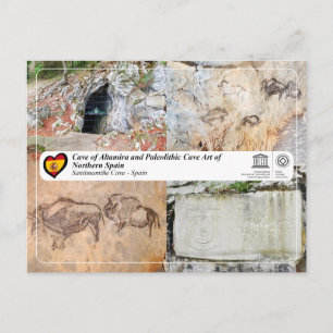 UNESCO -  Santimamiñe Cave / Cueva de Santimamiñe Postcard