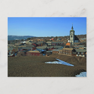 UNESCO site Røros, Norway Postcard