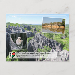 UNESCO - Tsingy de Bemaraha Strict Nature Reserve Postcard