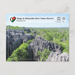 UNESCO - Tsingy de Bemaraha Strict Nature Reserve Postcard