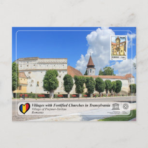 UNESCO Village of Prejmer-Tartlau (Stamp Edition)  Postcard