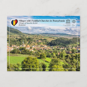 UNESCO Village of Saschiz-Keisd Postcard