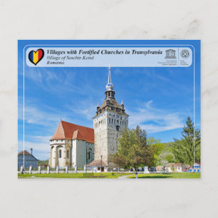 UNESCO Village of Saschiz-Keisd Postcard