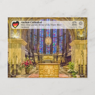 UNESCO WHS - Aachen Cathedral Postcard