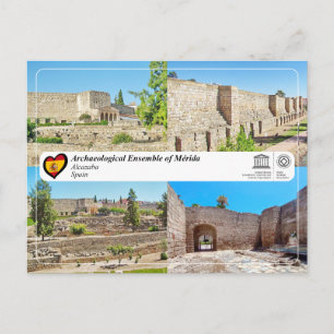 UNESCO WHS - Alcazaba of Mérida Postcard