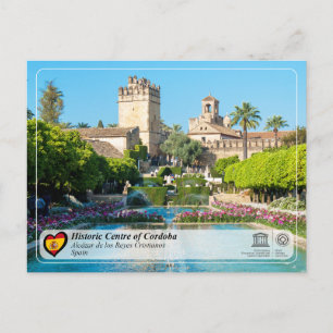 UNESCO WHS - Alcázar de los Reyes Cristianos Postcard