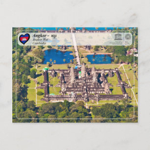 UNESCO WHS - Angkor - Angkor Wat Postcard