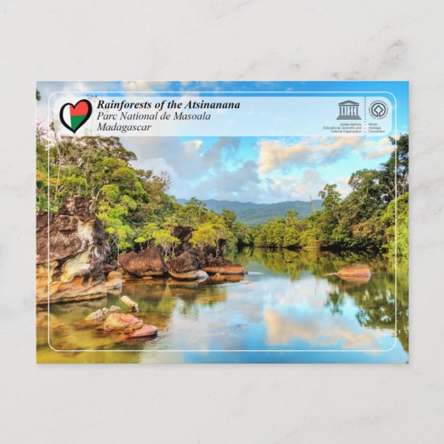 UNESCO WHS - Atsinanana - Masoala National Park Postcard (Front)