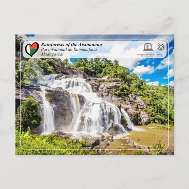 UNESCO WHS - Atsinanana - Ranomafana National Park Postcard (Front)