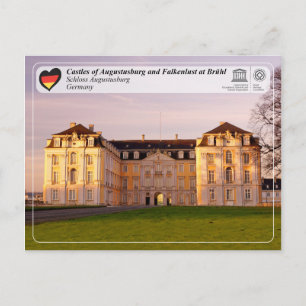 UNESCO WHS - Augustusburg Castle Postcard